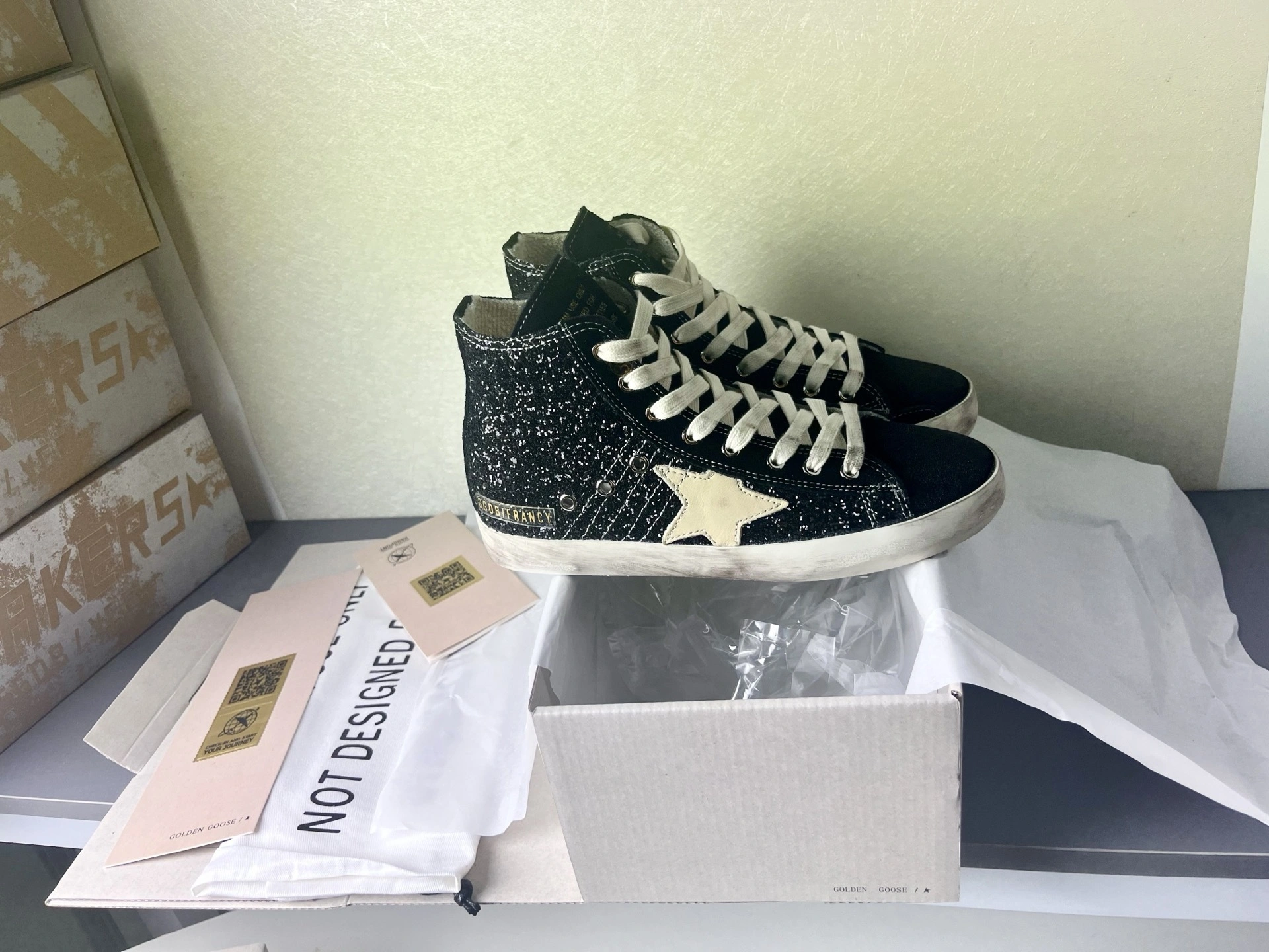 OOBB-- 6642 GWF00113.F004558.90232 Deluxe Brand Francy STAR cowhide item:E-X018I2314